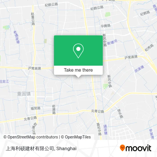 上海利硕建材有限公司 map