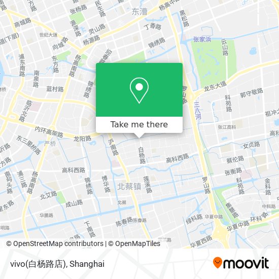 vivo(白杨路店) map