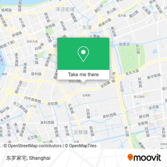 东罗家宅 map