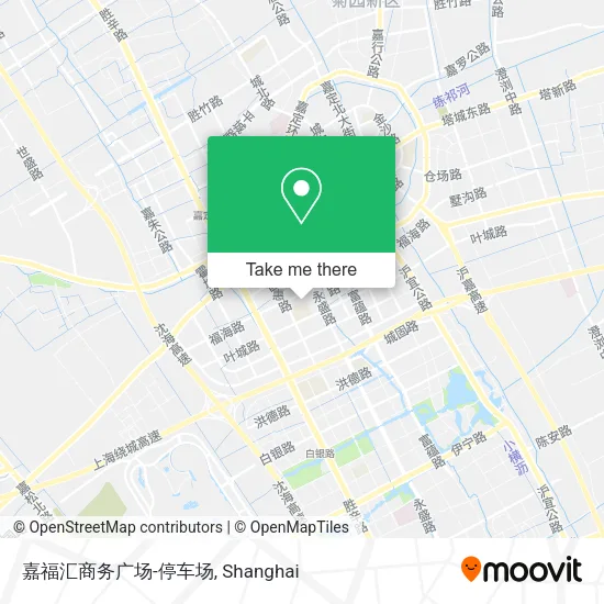 嘉福汇商务广场-停车场 map