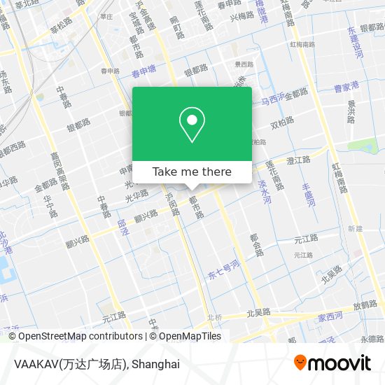 VAAKAV(万达广场店) map
