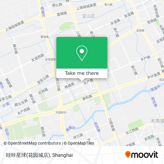 哇咔星球(花园城店) map