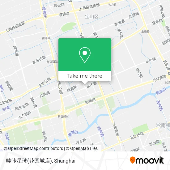 哇咔星球(花园城店) map
