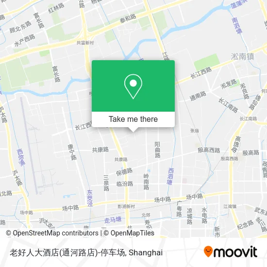 老好人大酒店(通河路店)-停车场 map