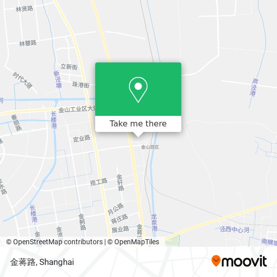 金蒋路 map