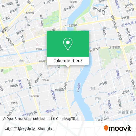 华泾广场-停车场 map