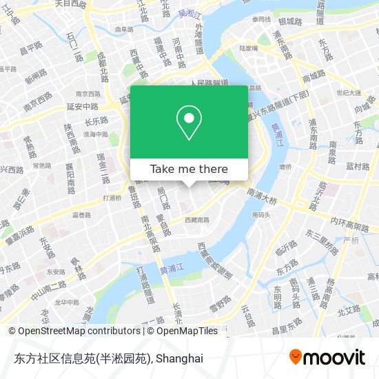 东方社区信息苑(半淞园苑) map