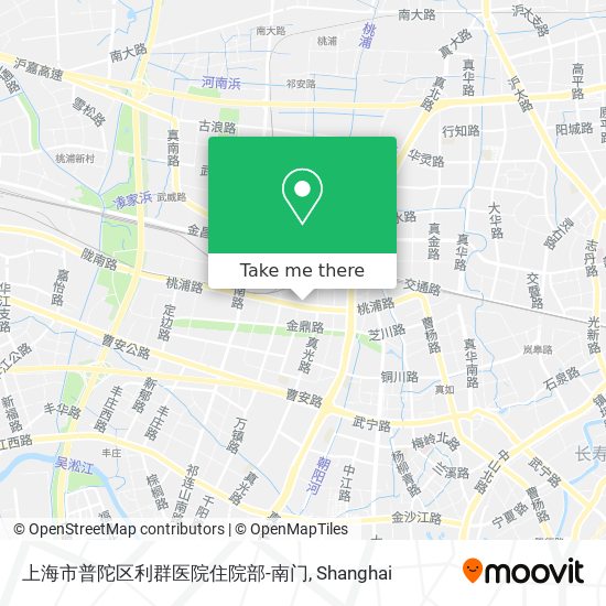 上海市普陀区利群医院住院部-南门 map