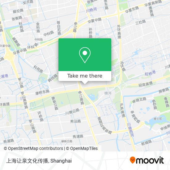 上海让泉文化传播 map