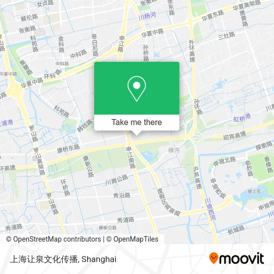 上海让泉文化传播 map