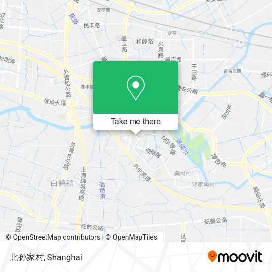 北孙家村 map