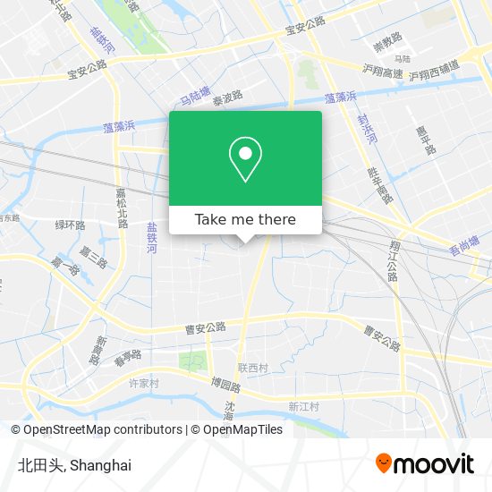 北田头 map