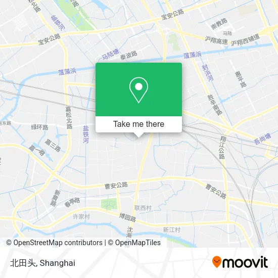 北田头 map
