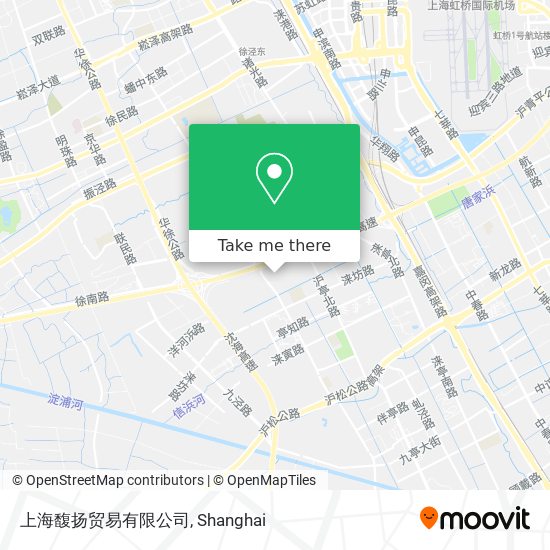 上海馥扬贸易有限公司 map