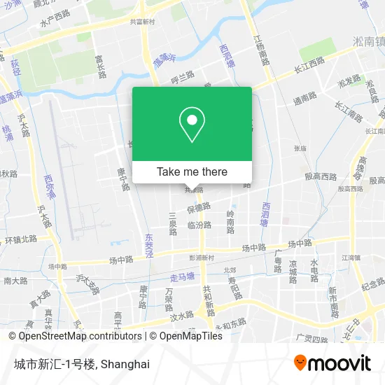 城市新汇-1号楼 map