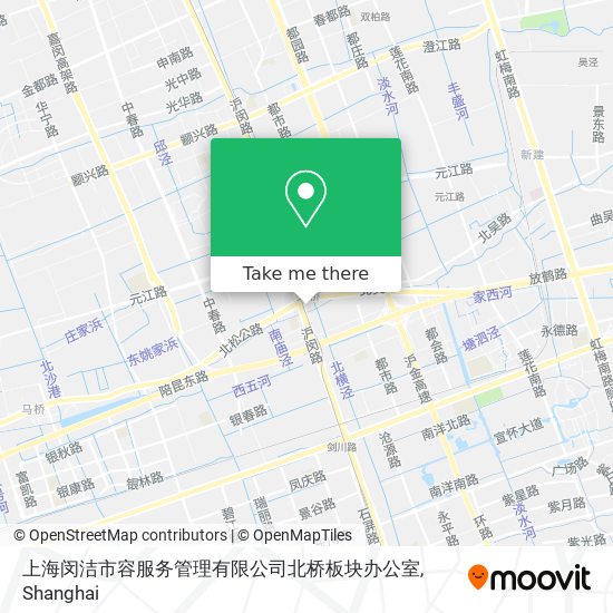 上海闵洁市容服务管理有限公司北桥板块办公室 map