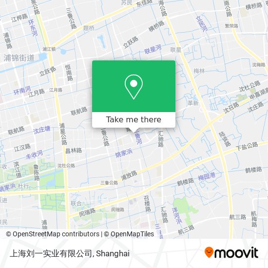 上海刘一实业有限公司 map