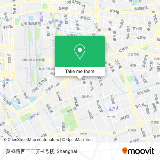 黄桦路四二二弄-4号楼 map