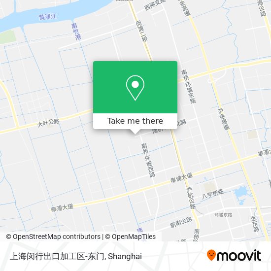 上海闵行出口加工区-东门 map