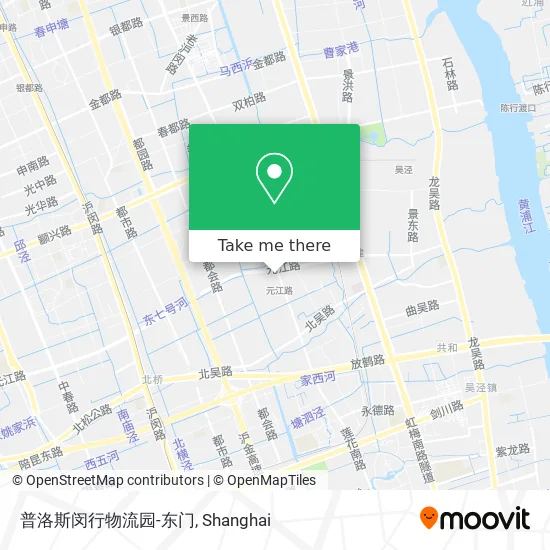 普洛斯闵行物流园-东门 map
