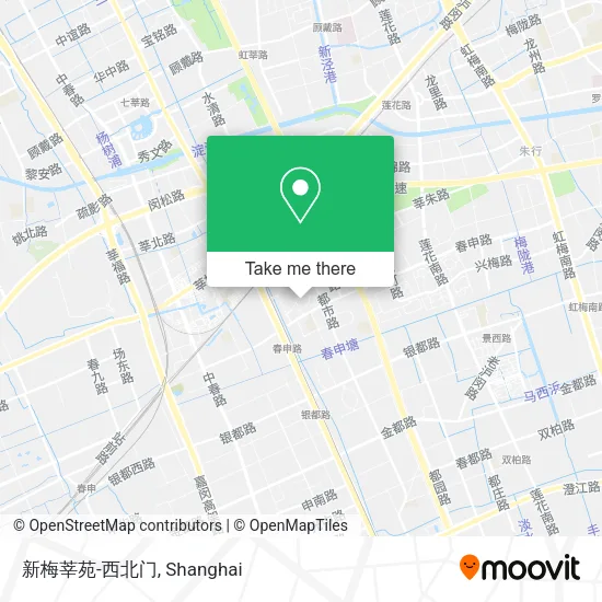 新梅莘苑-西北门 map