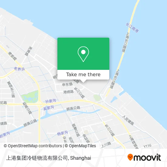 上港集团冷链物流有限公司 map