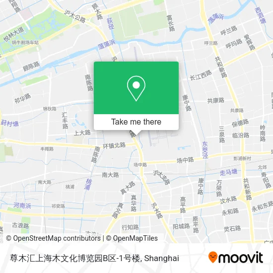 尊木汇上海木文化博览园B区-1号楼 map