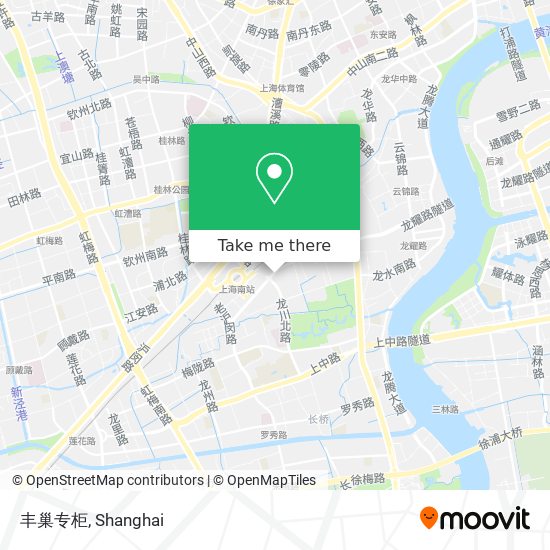 丰巢专柜 map