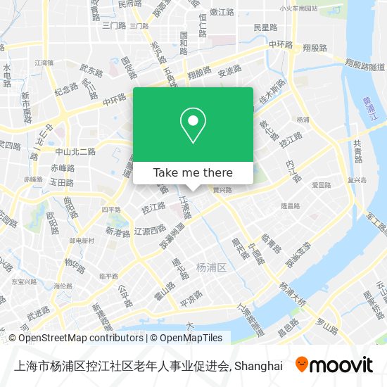 上海市杨浦区控江社区老年人事业促进会 map