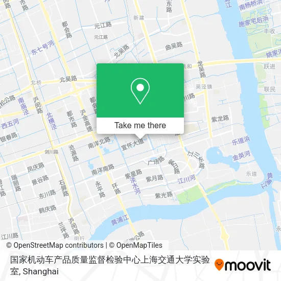 国家机动车产品质量监督检验中心上海交通大学实验室 map