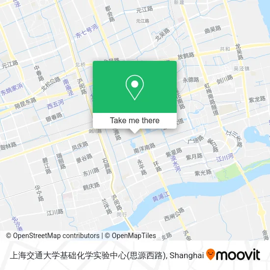 上海交通大学基础化学实验中心(思源西路) map