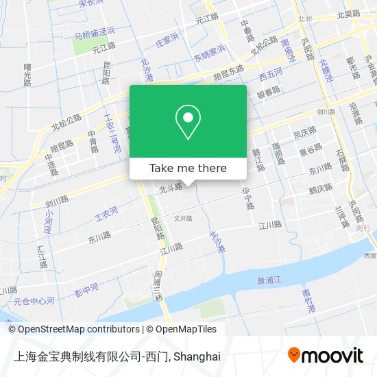上海金宝典制线有限公司-西门 map