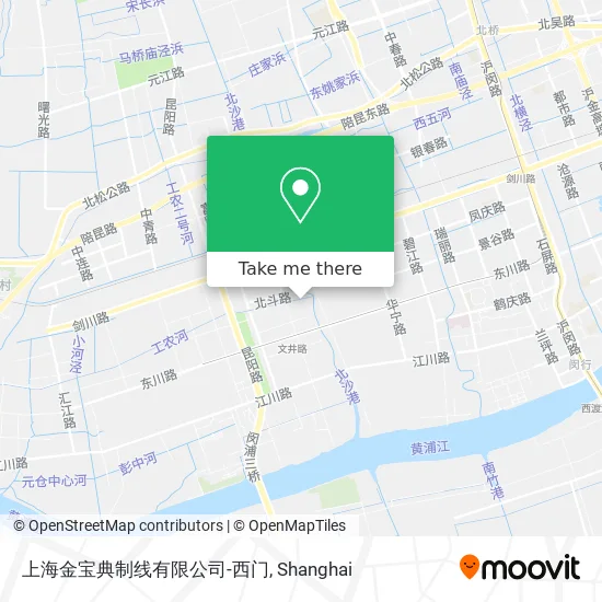上海金宝典制线有限公司-西门 map