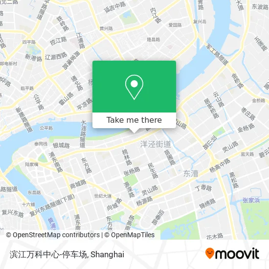 滨江万科中心-停车场 map