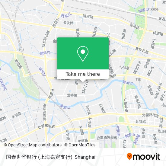 国泰世华银行 (上海嘉定支行) map
