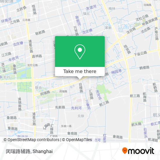 闵瑞路辅路 map