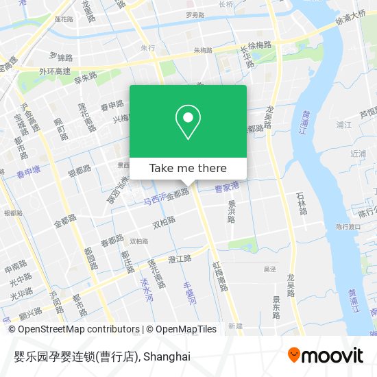 婴乐园孕婴连锁(曹行店) map