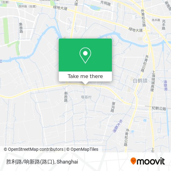 胜利路/响新路(路口) map
