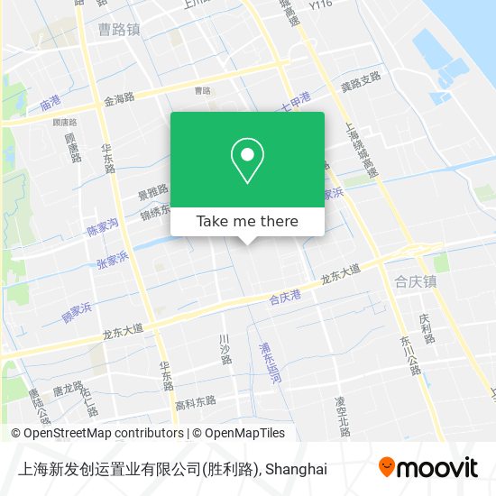 上海新发创运置业有限公司(胜利路) map