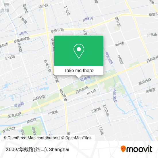 X009/华戴路(路口) map
