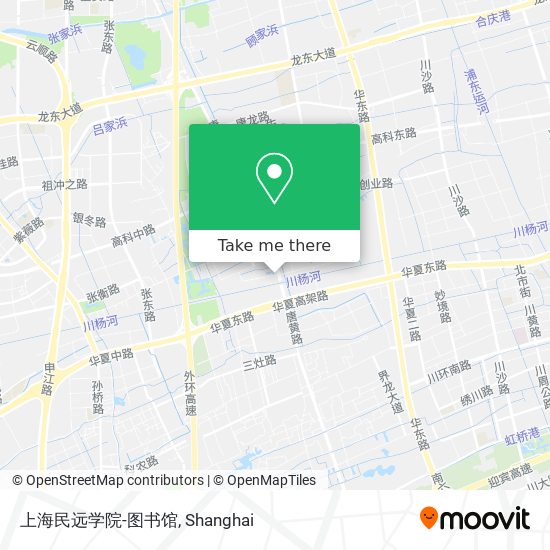 上海民远学院-图书馆 map