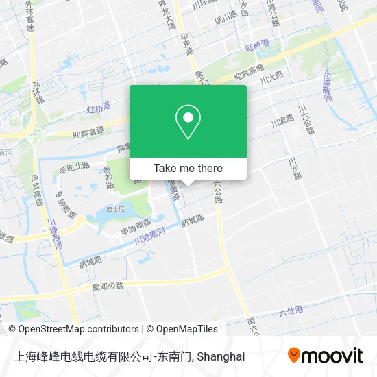 上海峰峰电线电缆有限公司-东南门 map