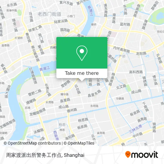 周家渡派出所警务工作点 map