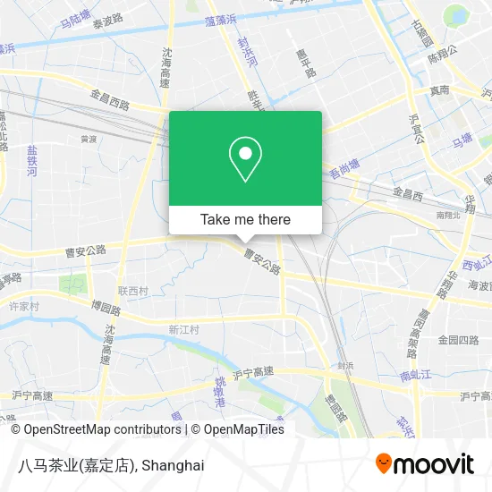 八马茶业(嘉定店) map