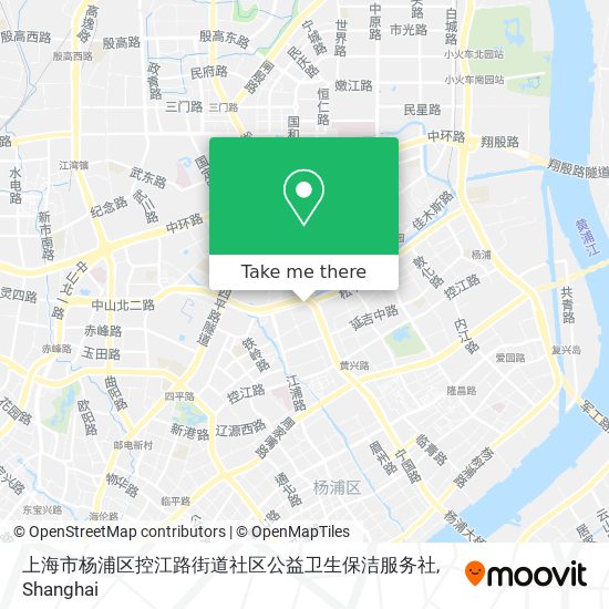 上海市杨浦区控江路街道社区公益卫生保洁服务社 map