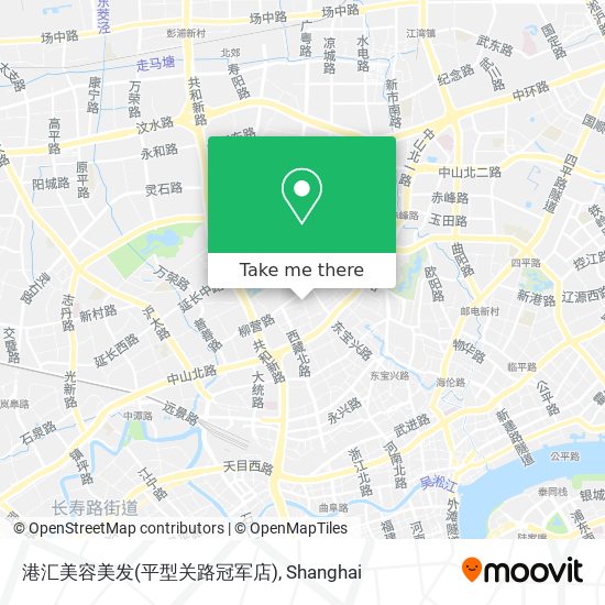 港汇美容美发(平型关路冠军店) map