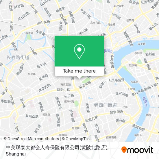 中美联泰大都会人寿保险有限公司(黄陂北路店) map