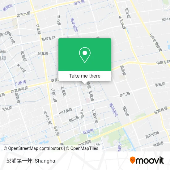 彭浦第一炸 map