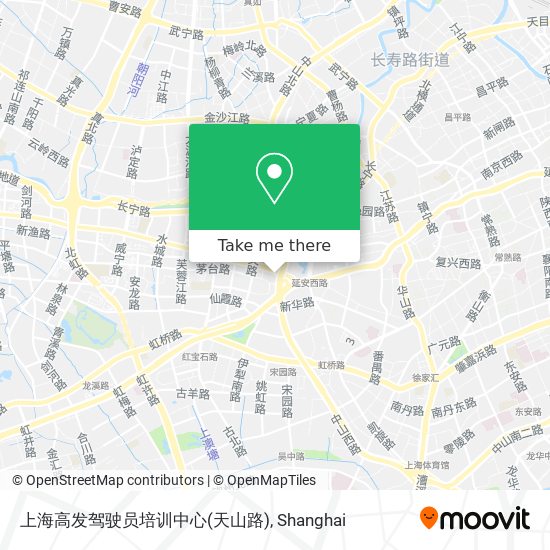 上海高发驾驶员培训中心(天山路) map