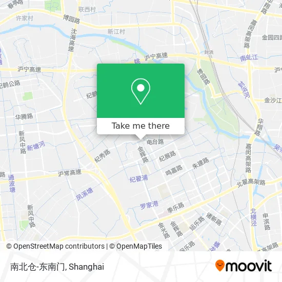 南北仓-东南门 map